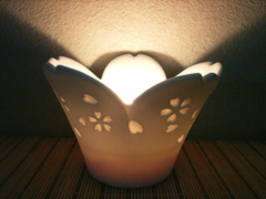 sakura candle 2